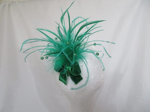 Customer photo review of Ostrich Feather Fringe 12cm x 10cm FR002