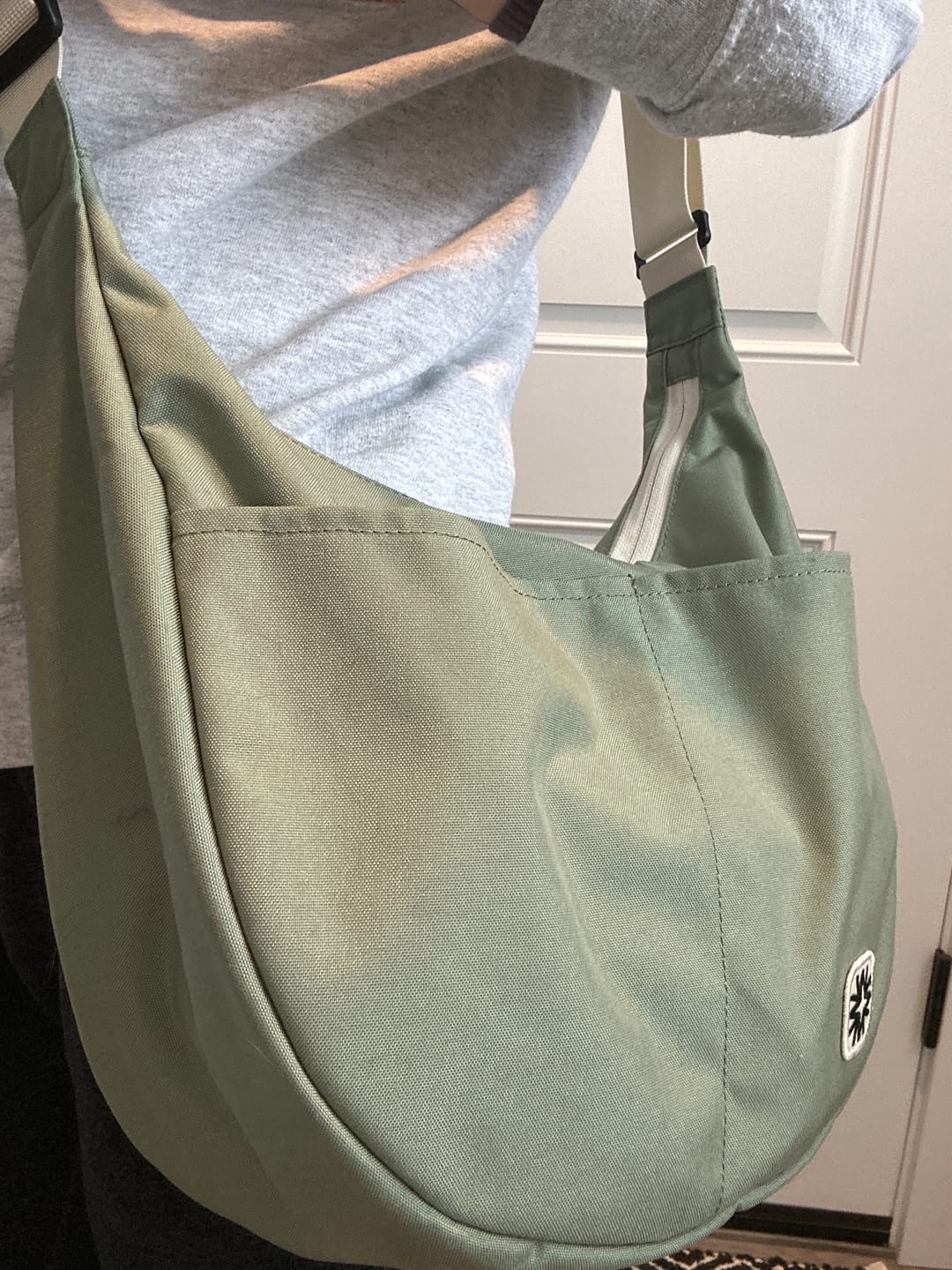 Customer photo review of Bay Bag Sage