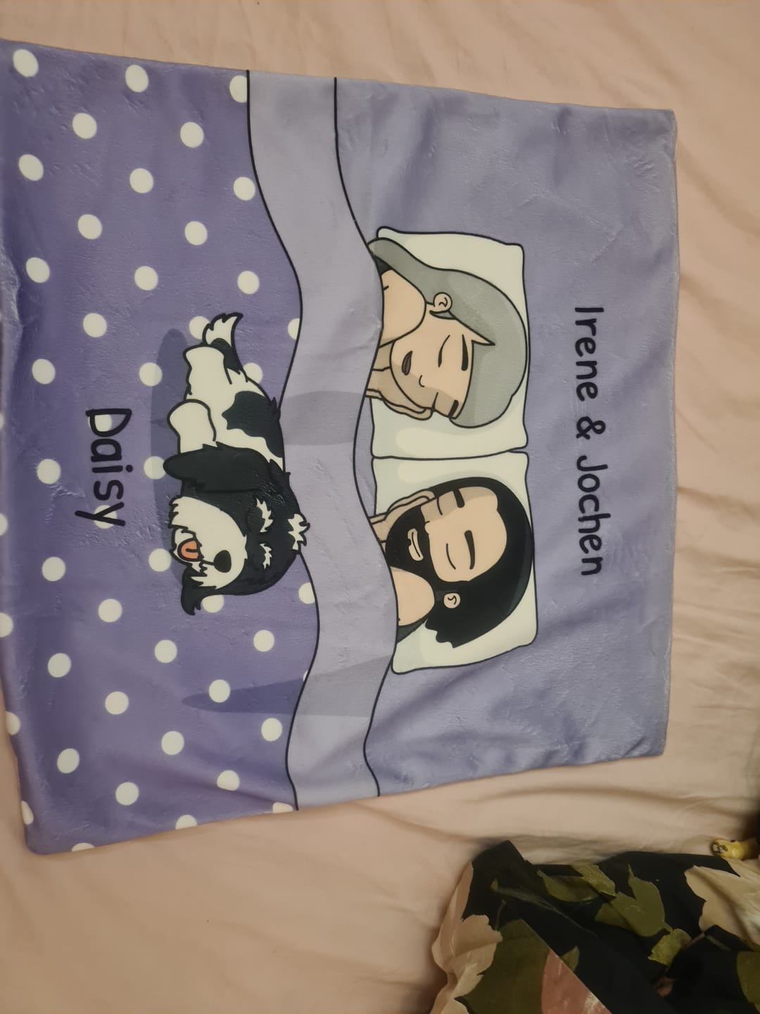 Customer photo review of Kuschelzeit mit Fellnasen - Individuelles Kissen