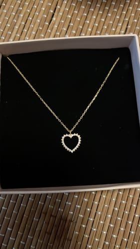 Customer photo review of Herz Kette