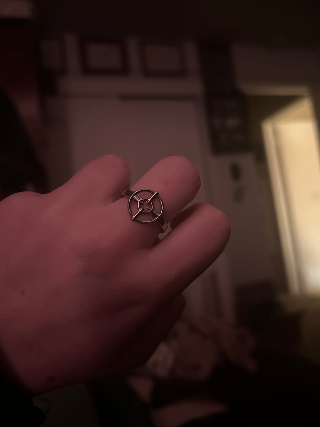 Customer photo review of CROSSHAIR RING