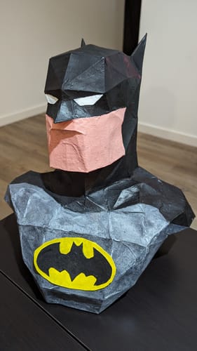 Customer photo review of Patrons Buste Batman (pdf)