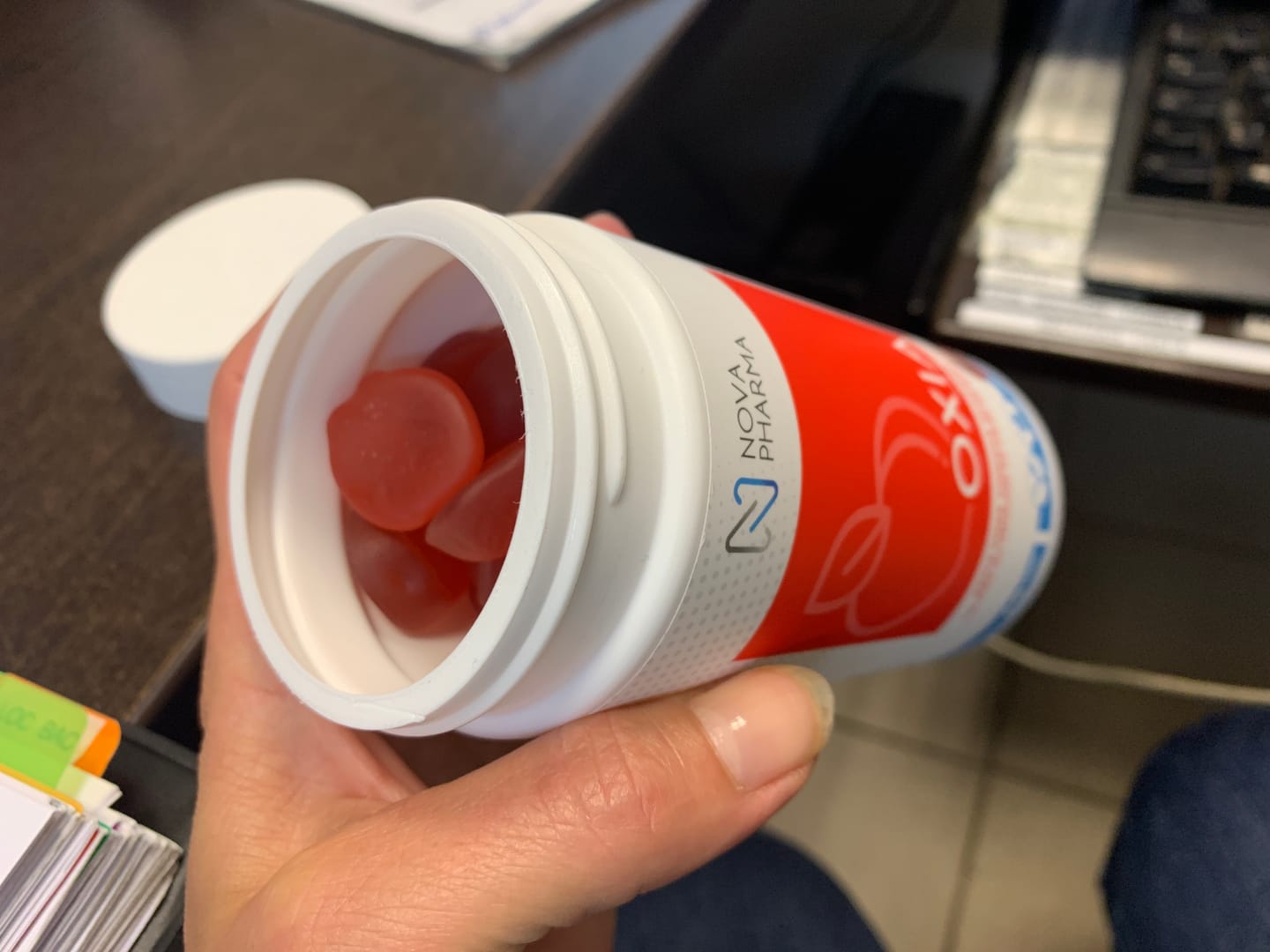Customer photo review of Nova Pharma - Oxia Vinaigre de cidre de pomme (60 jujubes)