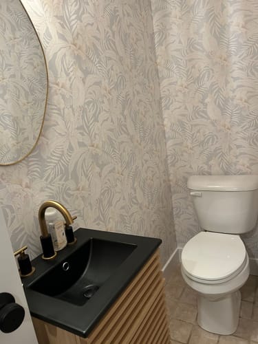 Customer photo review of Hamilton Wallpaper