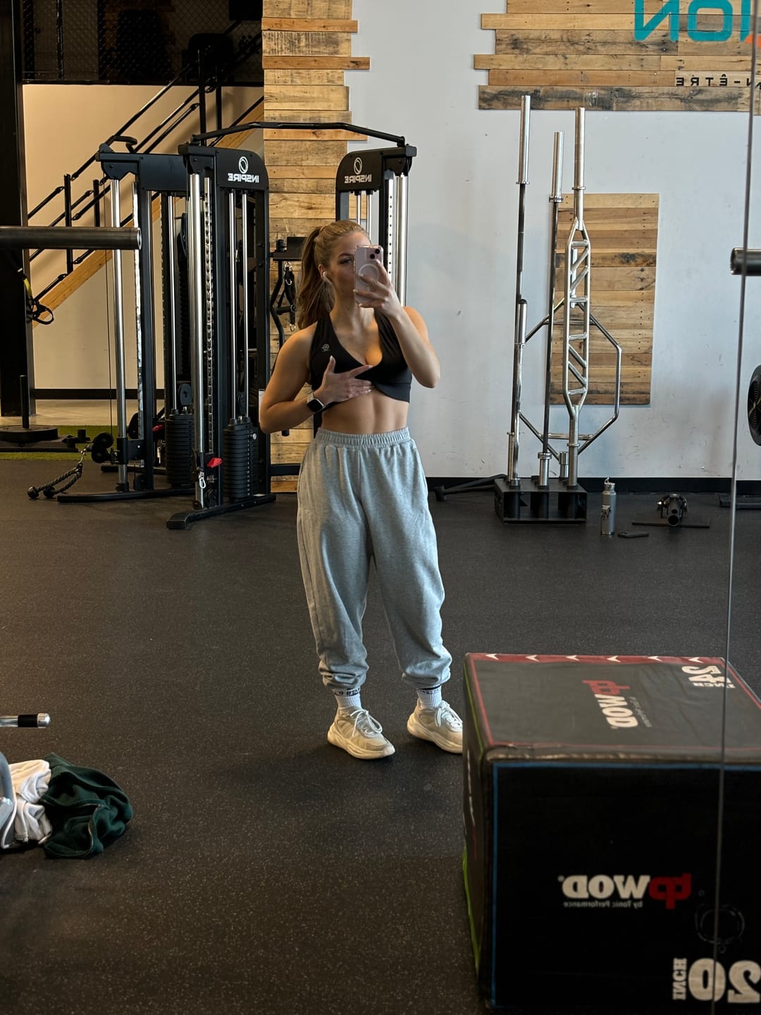 Customer photo review of Styleflex sport bra