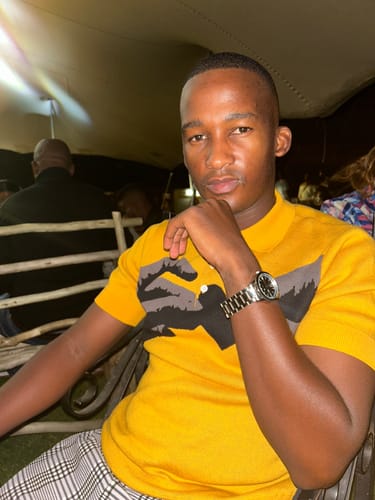 Customer photo review of MARCI FRANC SANKOFA POLO SHIRT