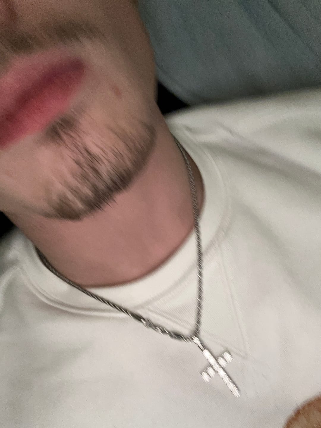Customer photo review of CLEAN ROPE CHAIN. - 3MM WHITE GOLD
