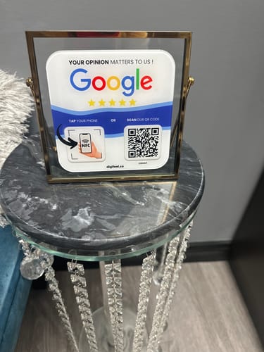 Customer photo review of Google Reviews - Plate