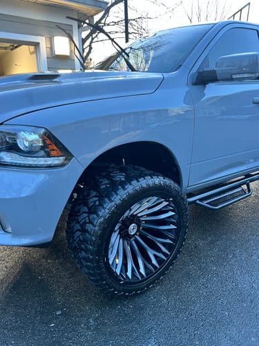 Customer photo review of High Gloss Tire Shine