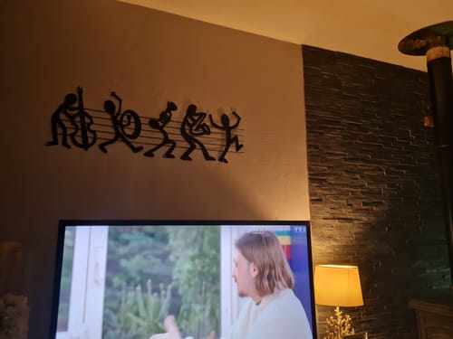 Customer photo review of Musiciens de bande