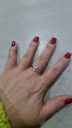 Customer photo review of Hug From Heaven Ring