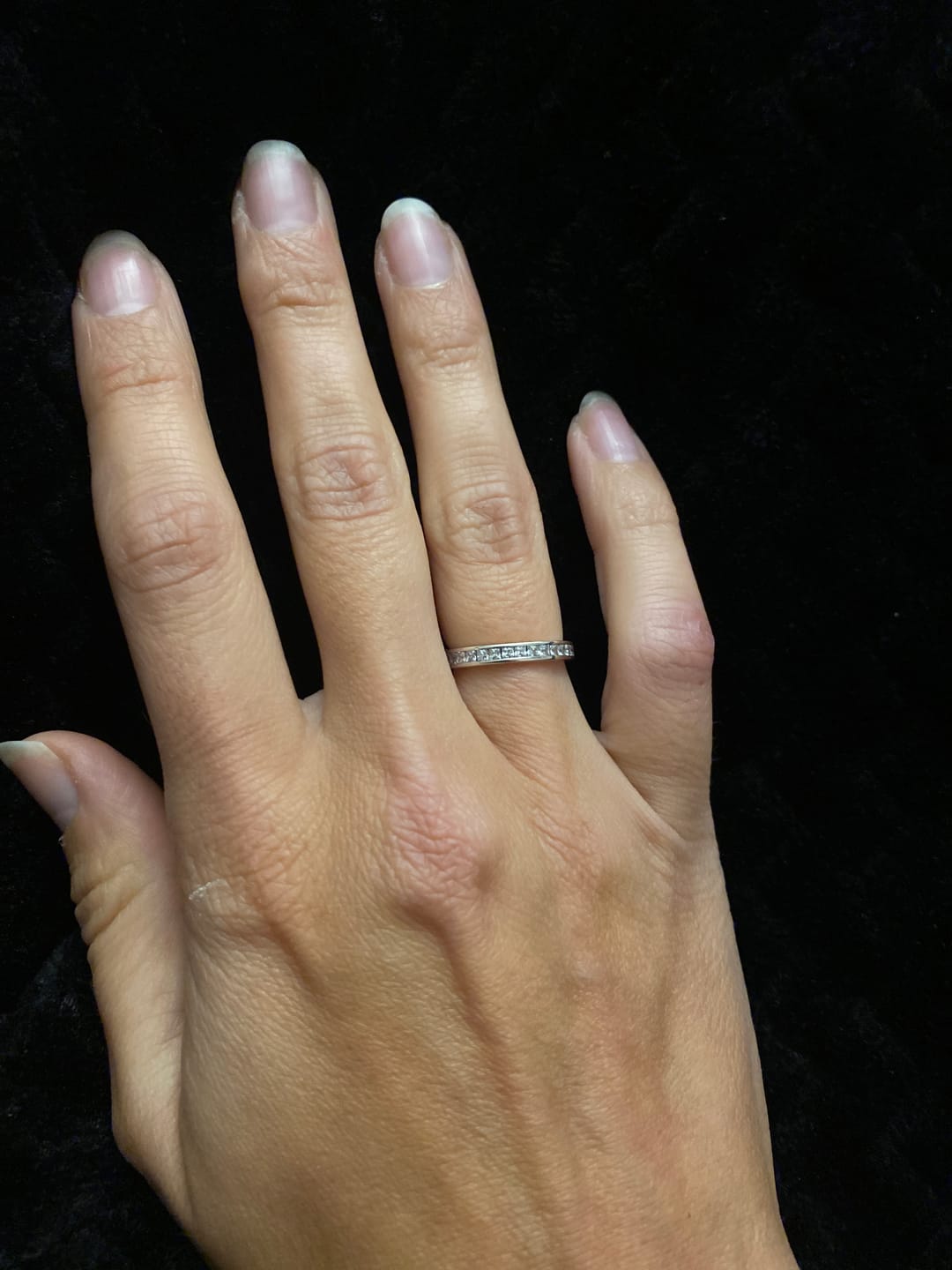 Customer photo review of Anillo Zafiros