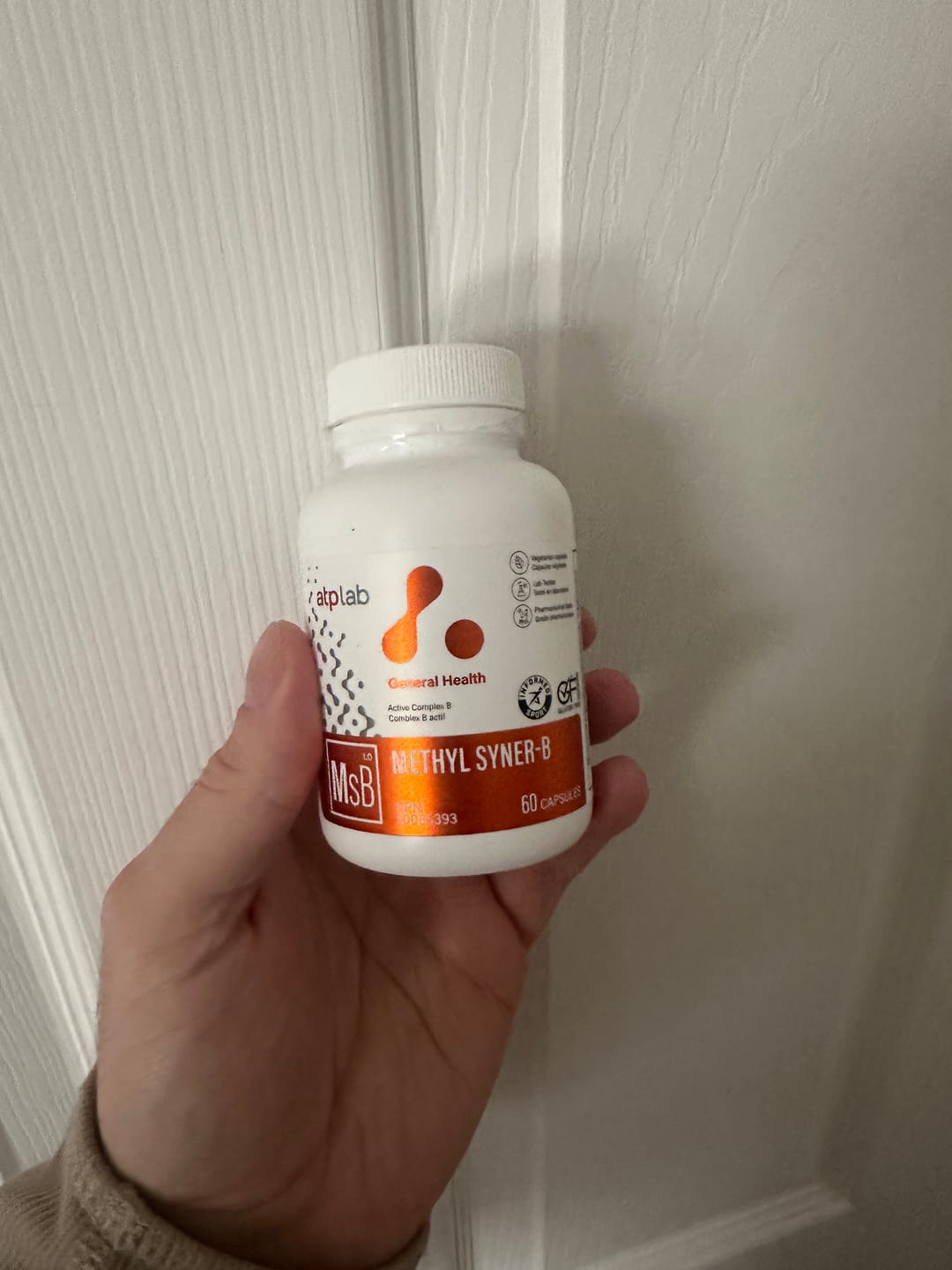 Customer photo review of ATP Lab - Methyl Syner-B - 60 capsules