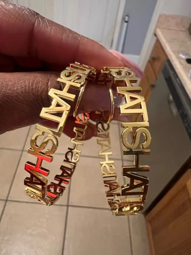 Customer photo review of 3D Hoops