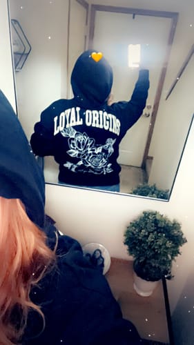 Customer photo review of Roses Heavy-Weight Hoodie