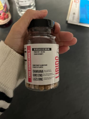 Customer photo review of Complément Libido