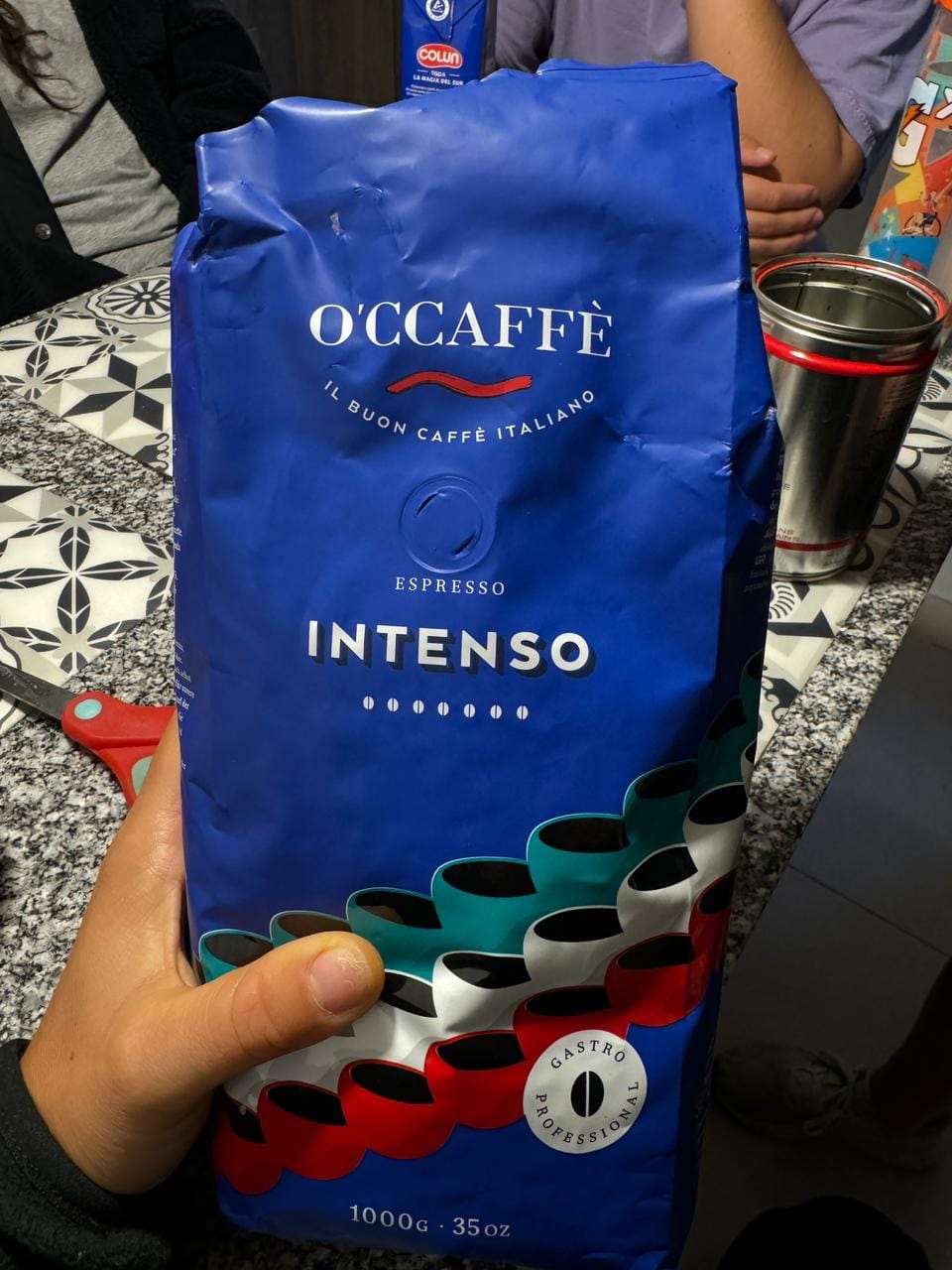 Customer photo review of Occaffe Grano Intenso Professional 1kg