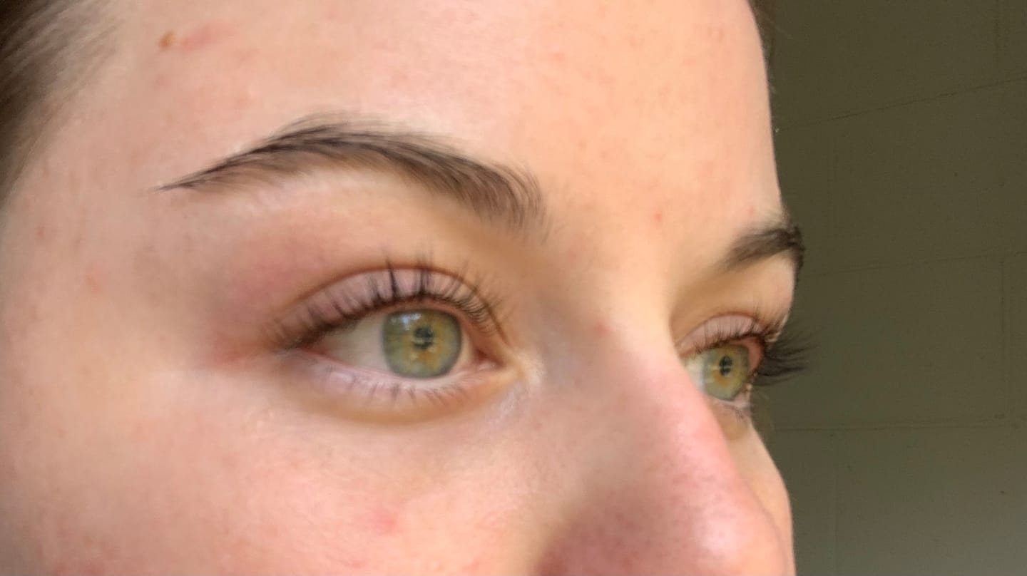 Customer photo review of Eyelash Growth Serum - Original