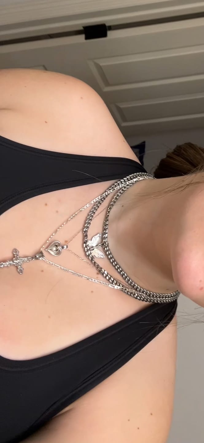 Customer photo review of CRUCIFIX CROSS PENDANT