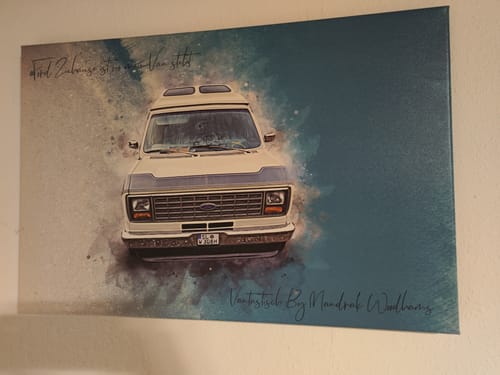 Customer photo review of Dein Auto im Aquarell-Stil | Geschenk für Autoliebhaber