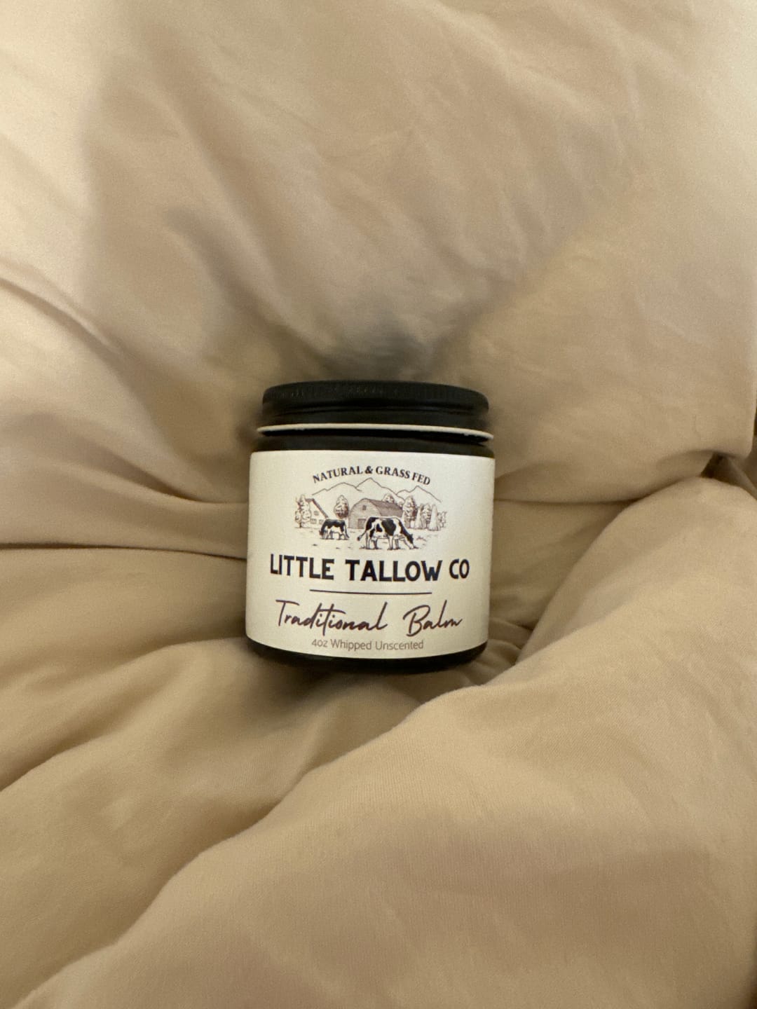 Customer photo review of Traditional Whipped Tallow Balm - 4oz Glass Jar