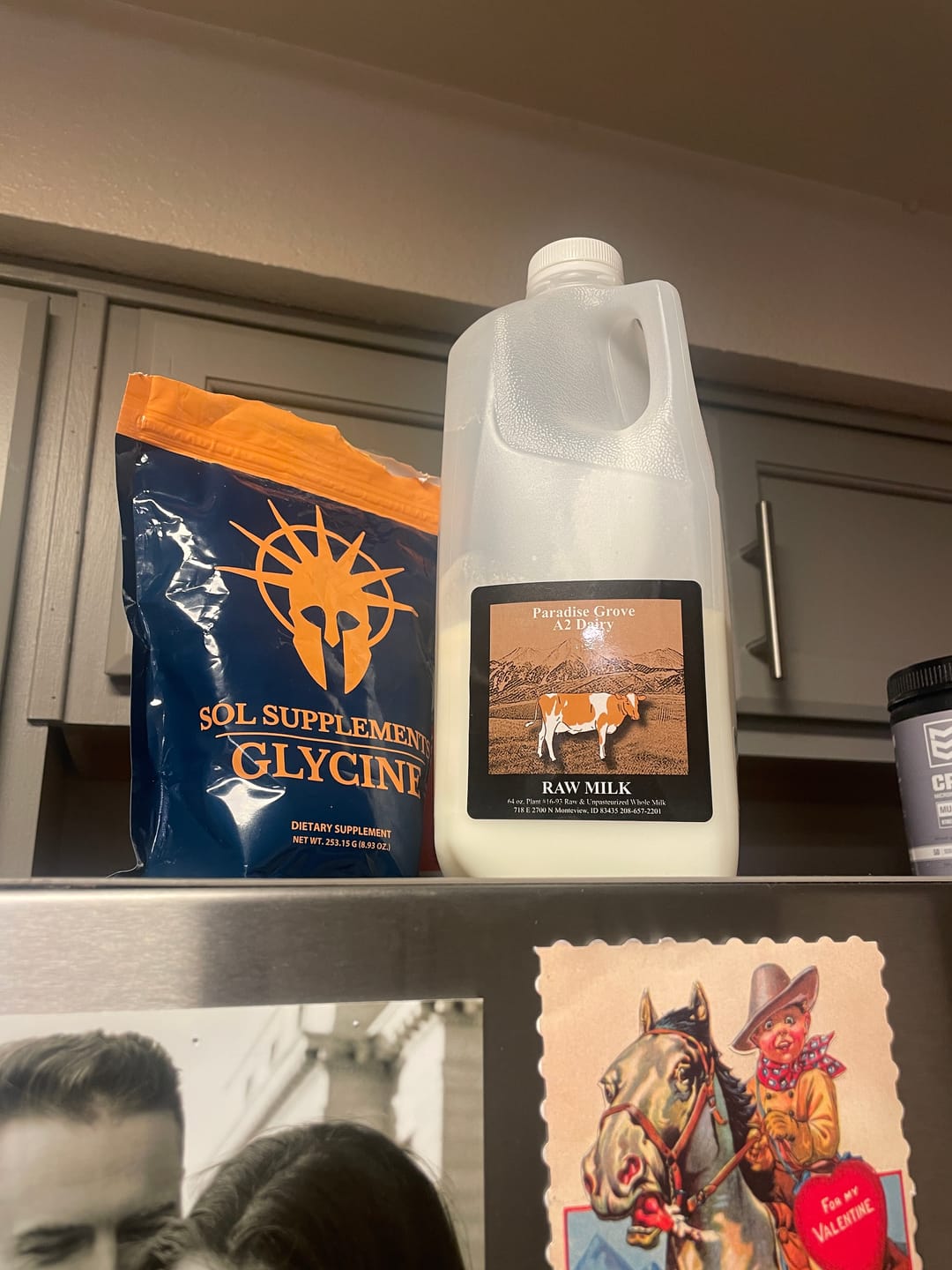 Customer photo review of Sol Supplements Glycine 250g Bag