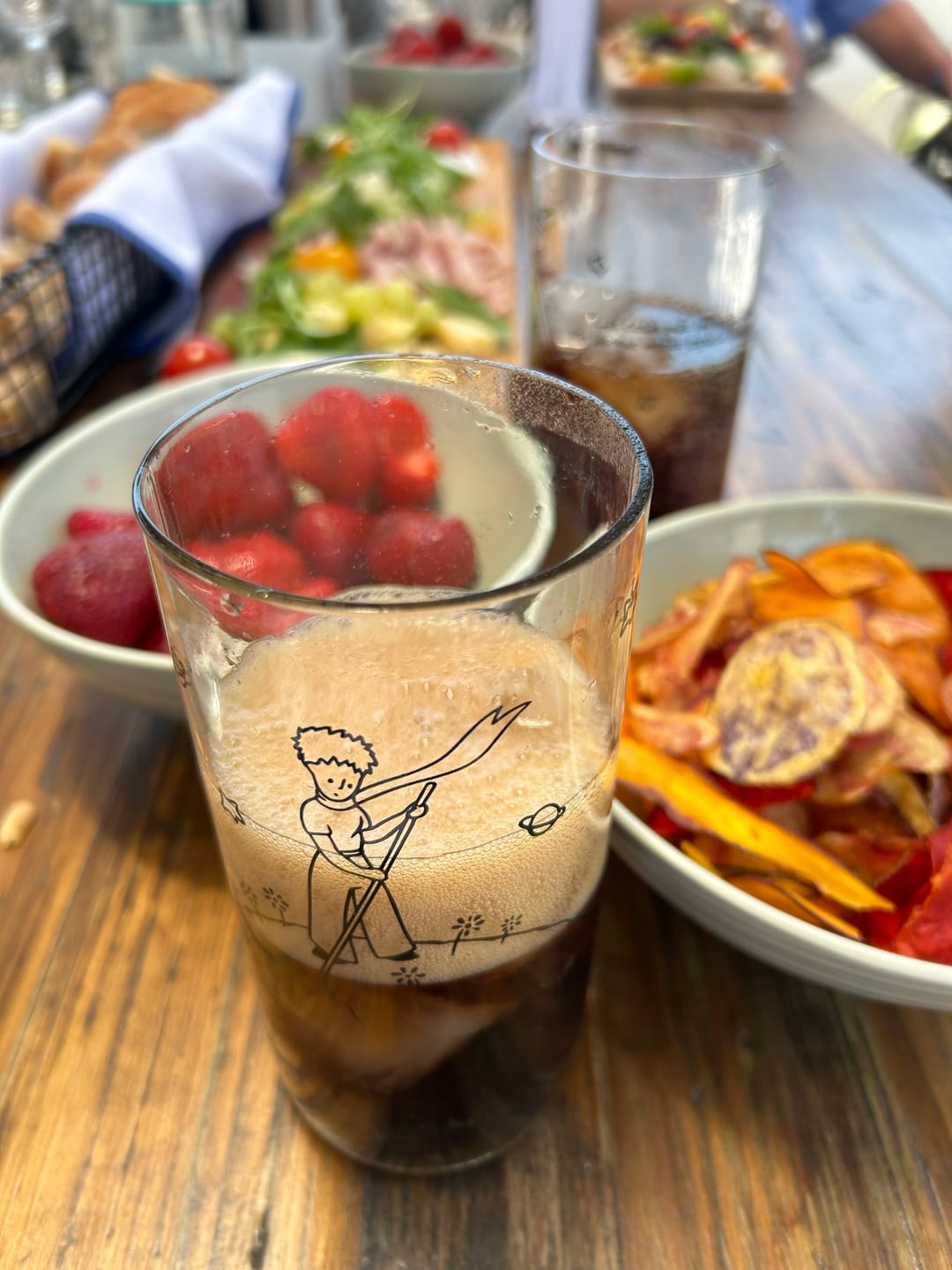 Customer photo review of El Principito Juego de 6 Vasos