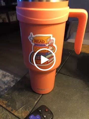 Customer video review of Read More Books, Give Less F**ks Sticker