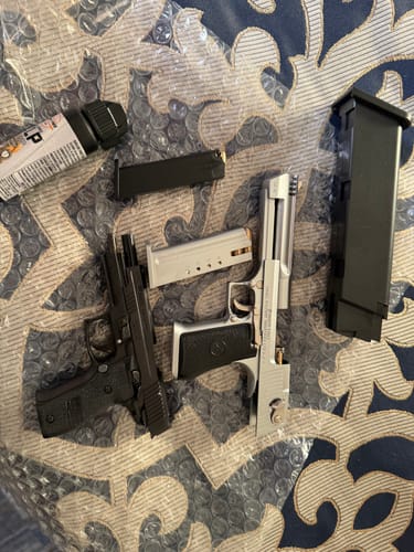 Customer photo review of Alloy Empire Mini SIG Sauer P226 Toy Gun