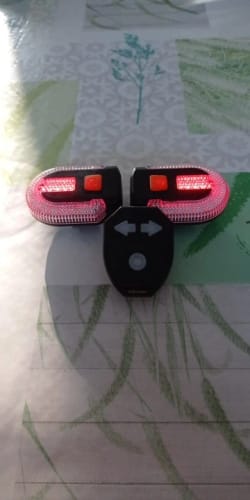 Customer photo review of Kit clignotant vélo Splity™ - 29,99€