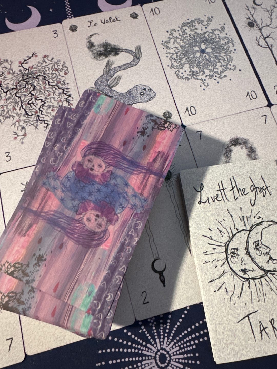 Customer photo review of Livett The Ghost Tarot