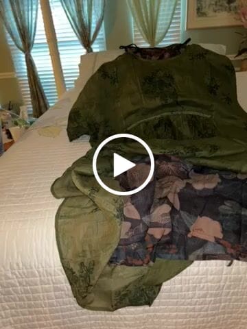 Customer video review of Women Summer Vintage Floral Thin Vest Dress