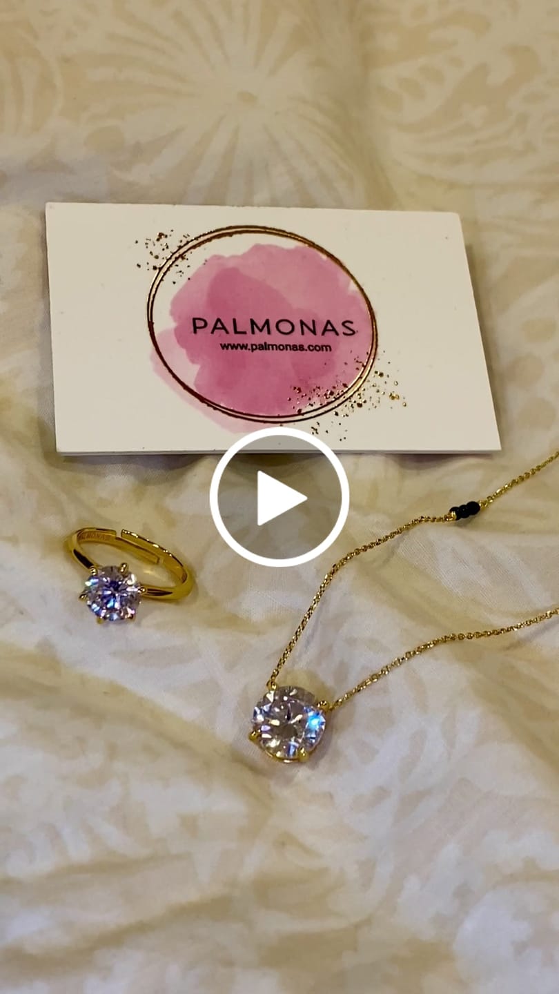 Customer video review of Royal Solitaire Diamond Mangalsutra   | BIS Hallmarked | 18k Gold Vermeil