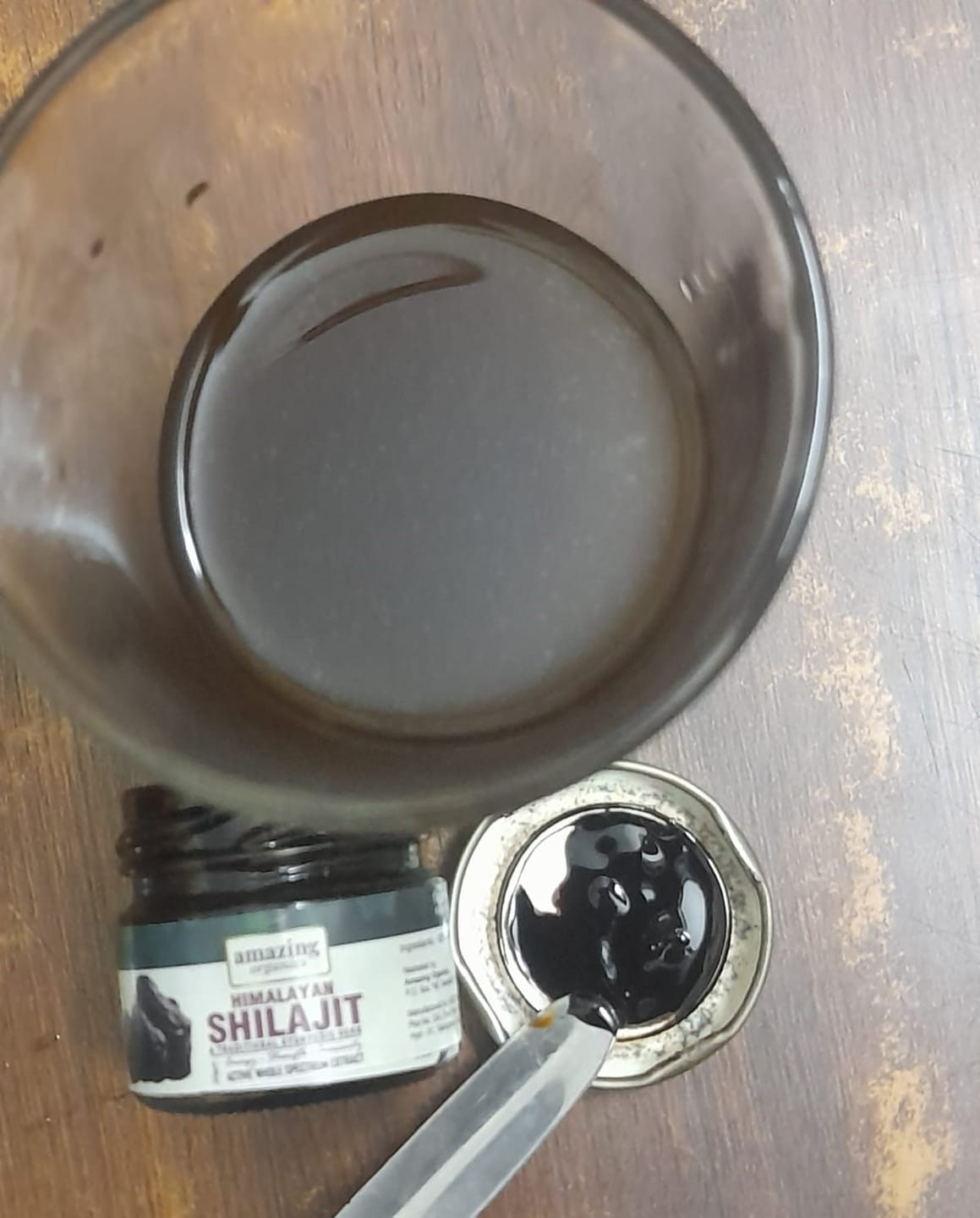 Customer photo review of Himalayan Shilajit Resin 3 Month Supply