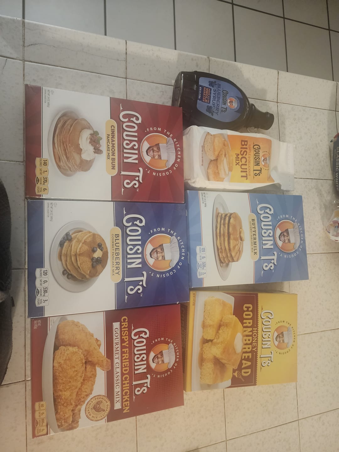Customer photo review of Cousin T's Blueberry Syrup