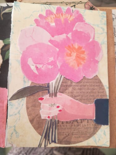 Customer photo review of Mixed Kraft Paper - Vintage Letter
