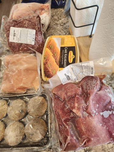 Customer photo review of Halal Veal Cubes - Kababs