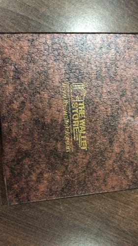 Customer photo review of Personalized Wallet & Keychain Combo With Name