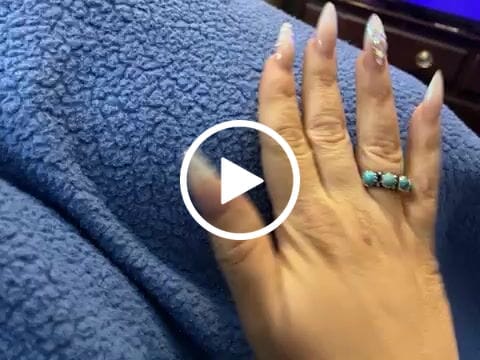 Customer video review of Turquoise Band Ring Sterling Silver