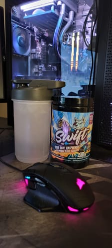 Customer photo review of Sour Blue Raspberry