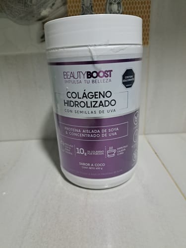 Customer photo review of COLÁGENO HIDROLIZADO CON VITAMINA C, D3, BIOTINA Y SEMILLAS DE UVA