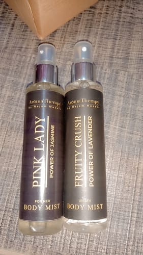 Customer photo review of Fruity Crush - Zesty & Refreshing!! - Body Spray Mist Perfume 100ml