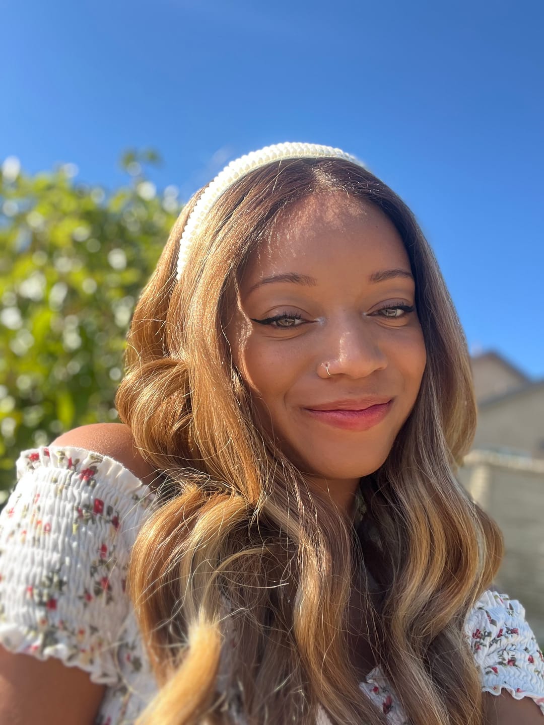 Customer photo review of Sensationnel Butta Lace Synthetic HD Lace Wig - BUTTA UNIT 34