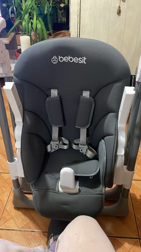 Customer photo review of Silla de Comer Snack LX Gris