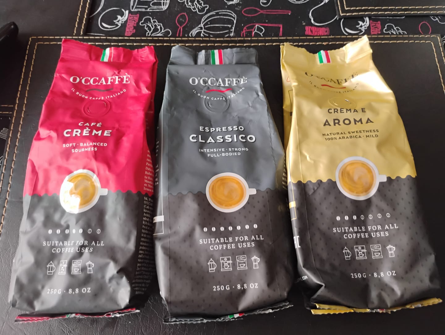 Customer photo review of Pack 3 Occaffe en Grano Entero 250grs
