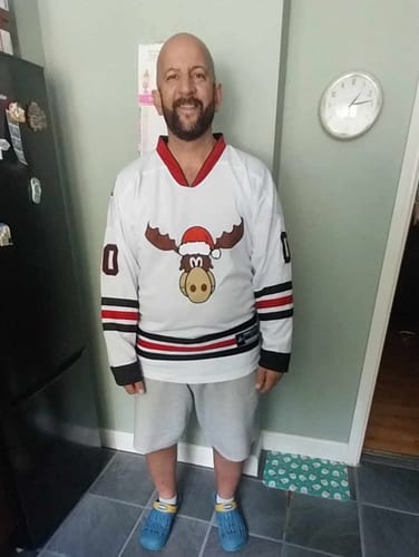 Customer photo review of Christmas Style 'Griswold' Hockey Jersey