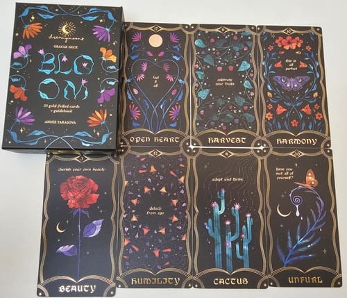 Customer photo review of Bloom Oracle Deck