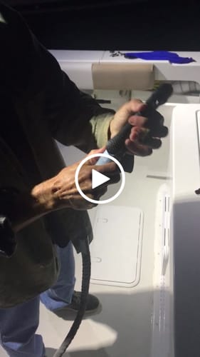 Customer video review of Salty Hull Boat Foam Gun: Tournament Series Stainless Steel