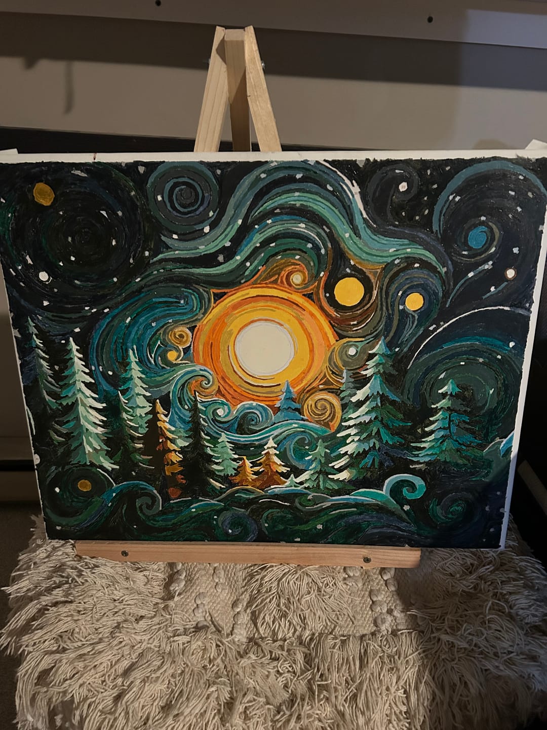 Customer photo review of Evergreen Snow Wonderland