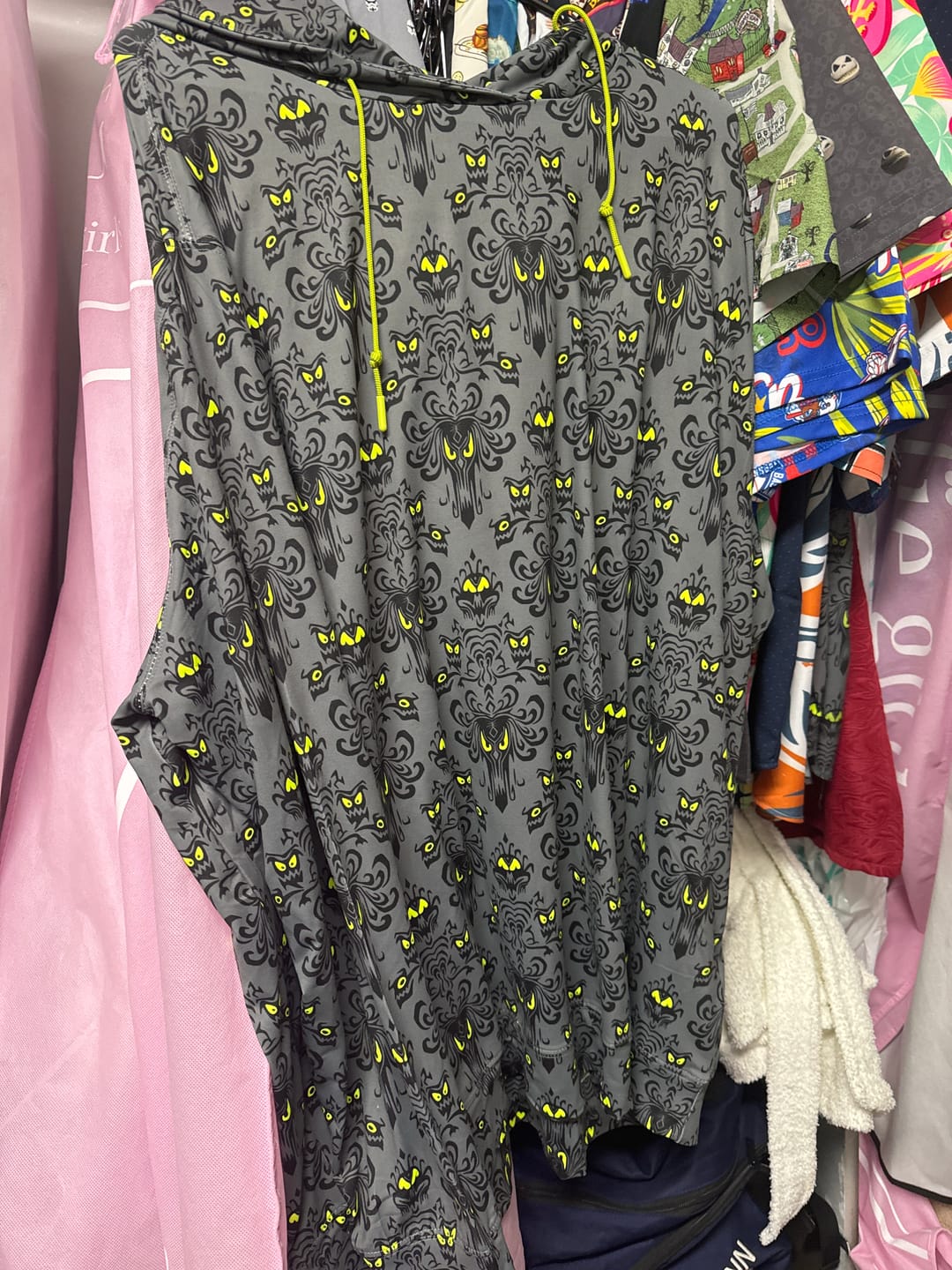 Customer photo review of Disney’s Haunted Mansion "Wall Creeps" – Performance Hoodie
